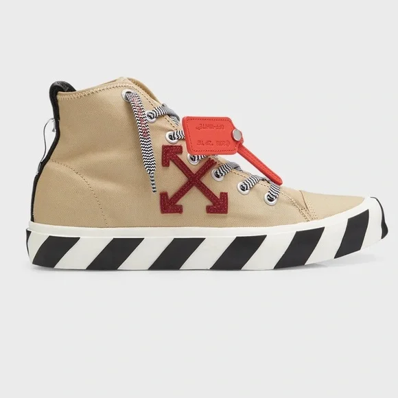 OFF-WHITE Tan and Black Sneakers , NWT , all inclusive (ready to gift ) - Picture 5 of 12